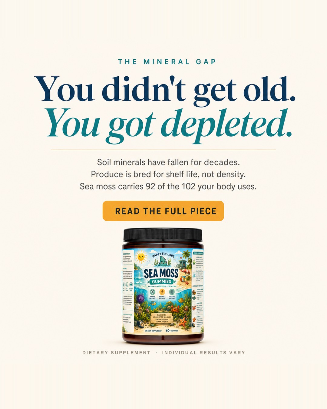 You got depleted 4:5