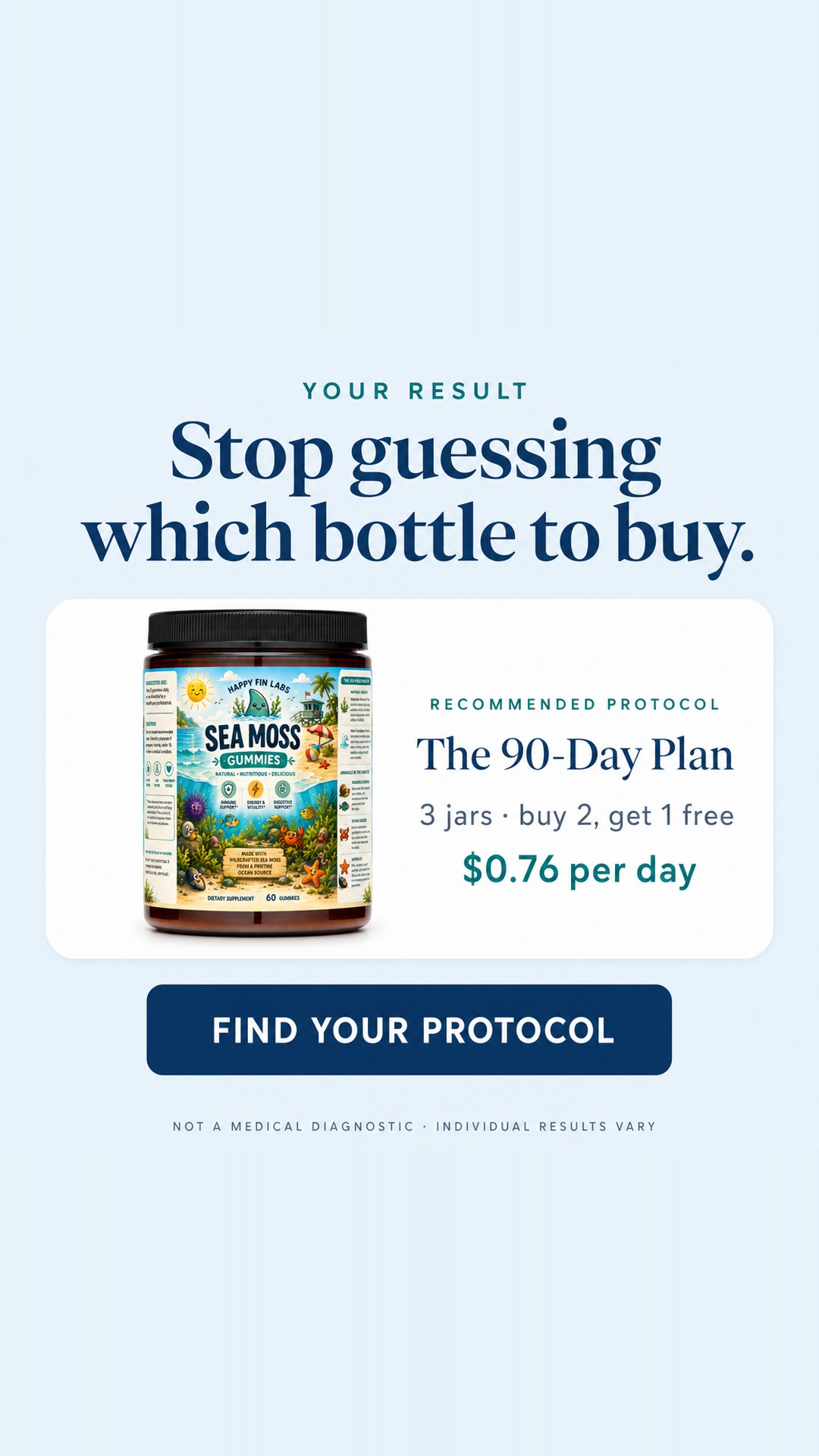Stop guessing 9:16